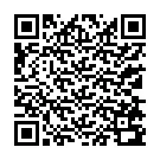 QR kód a telefonszámhoz +13138792938