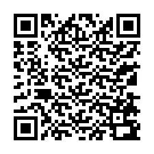 Codice QR per il numero di telefono +13138792954