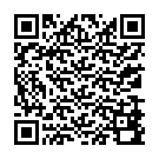 QR код за телефонен номер +13139890088