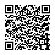 QR-code voor telefoonnummer +13139998354