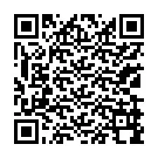 Código QR para número de telefone +13139998435