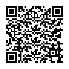 Codice QR per il numero di telefono +13139998438