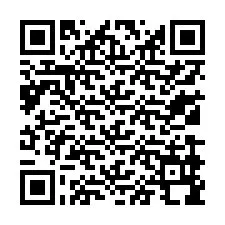 Código QR para número de telefone +13139998443