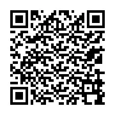 QR код за телефонен номер +13139998457