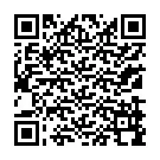 QR код за телефонен номер +13139998605