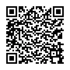 Código QR para número de teléfono +13139998612