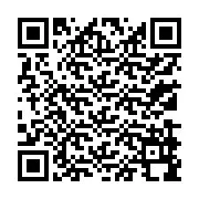 Código QR para número de telefone +13139998619