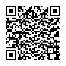 QR код за телефонен номер +13139998620