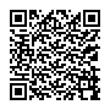 Codice QR per il numero di telefono +13139998628