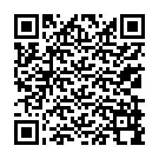 Codice QR per il numero di telefono +13139998633