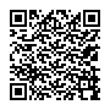 Código QR para número de teléfono +13139998637