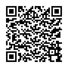 Codice QR per il numero di telefono +13139998648