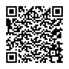 QR-koodi puhelinnumerolle +13139998753