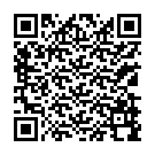 Código QR para número de telefone +13139998761