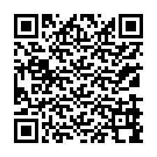 QR код за телефонен номер +13139998801