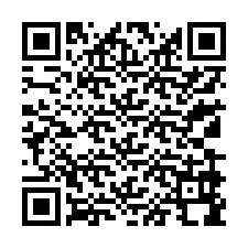 QR код за телефонен номер +13139998830