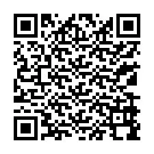 QR-код для номера телефона +13139998890