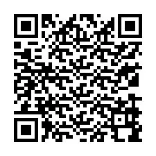 Código QR para número de teléfono +13139998902