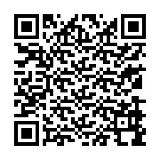 Código QR para número de teléfono +13139998912