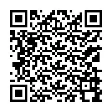 Codice QR per il numero di telefono +13139998971