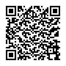 Código QR para número de teléfono +13139998980