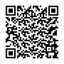 QR-code voor telefoonnummer +13139999875