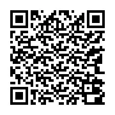 Codice QR per il numero di telefono +13142000808
