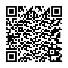 QR-koodi puhelinnumerolle +13142001025