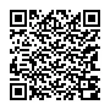 Código QR para número de teléfono +13143000054