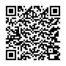 Código QR para número de telefone +13143000674