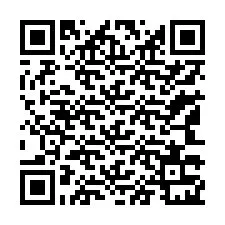 Código QR para número de teléfono +13143321501