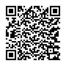 QR-koodi puhelinnumerolle +13143322634