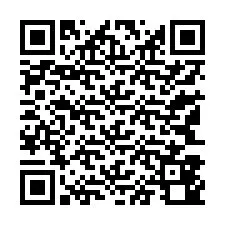 QR-koodi puhelinnumerolle +13143840134