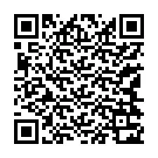 QR-koodi puhelinnumerolle +13144322430