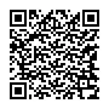 QR код за телефонен номер +13144334482