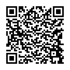 Código QR para número de teléfono +13144499662