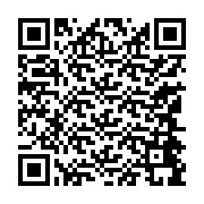 QR-code voor telefoonnummer +13144499876