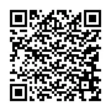 QR-код для номера телефона +13146674538