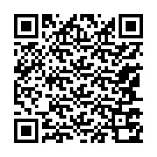 QR-code voor telefoonnummer +13147770077