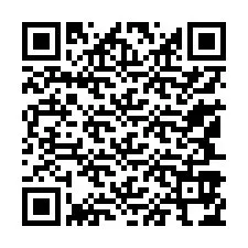 QR-code voor telefoonnummer +13147974863