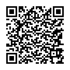 QR Code สำหรับหมายเลขโทรศัพท์ +13147974876