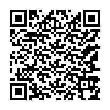 QR-koodi puhelinnumerolle +13147974891