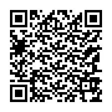 QR-koodi puhelinnumerolle +13147974911