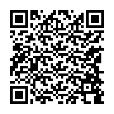 Código QR para número de telefone +13148588766