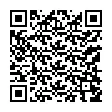 Código QR para número de telefone +13158256250