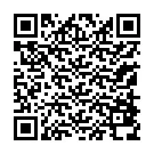 QR-koodi puhelinnumerolle +13158838345