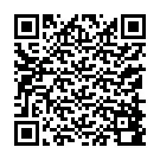 Código QR para número de teléfono +13158880618