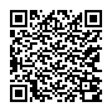 QR kód a telefonszámhoz +13162000039