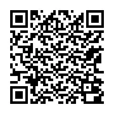 QR код за телефонен номер +13162000047