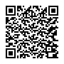 QR Code สำหรับหมายเลขโทรศัพท์ +13162000129